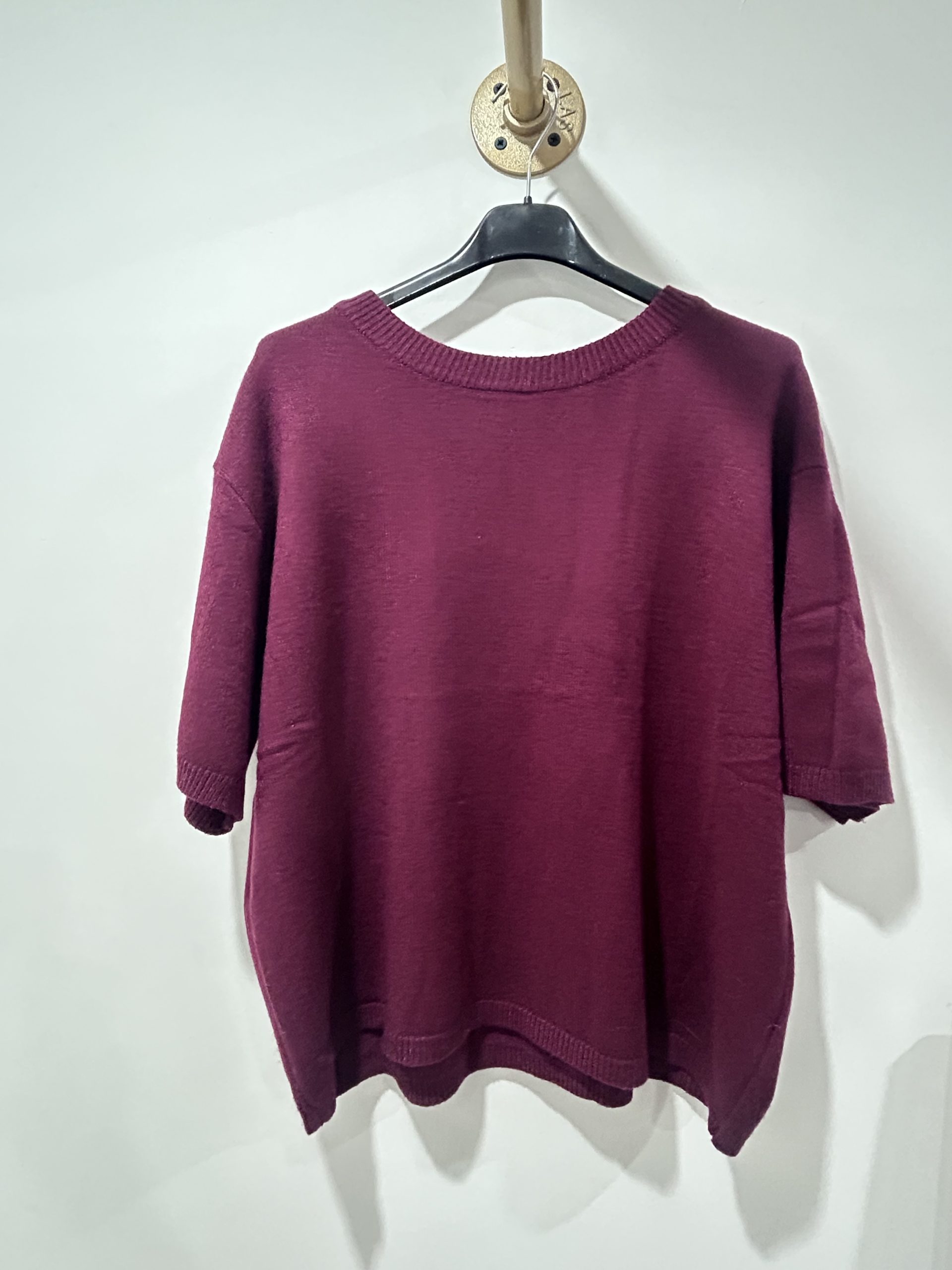 Burgundy Knit