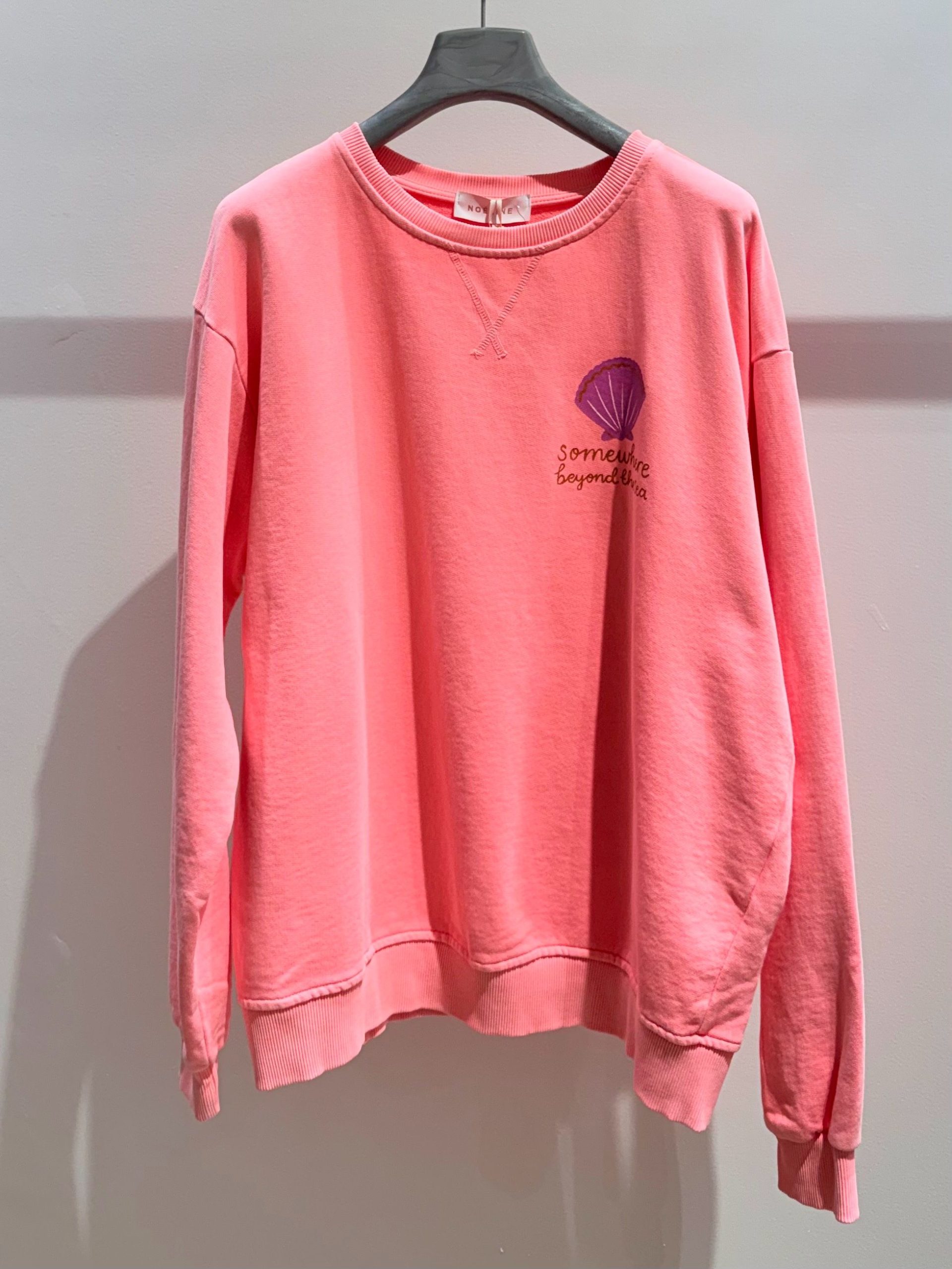 Cotton Neon Coral under the sea Sweatshirt - Image 2